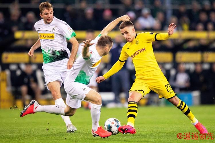 德甲-小阿扎尔破门阿什拉夫建功 多特2-1客胜门兴